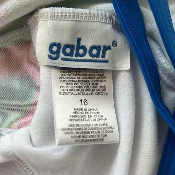 Gabar Colorful Floral Print One Piece Swimsuit‎ - Picture 4 of 8